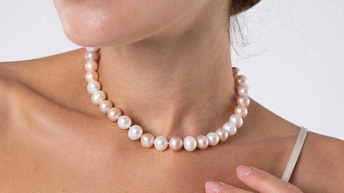 Warum Perlenketten geknüpft werden.