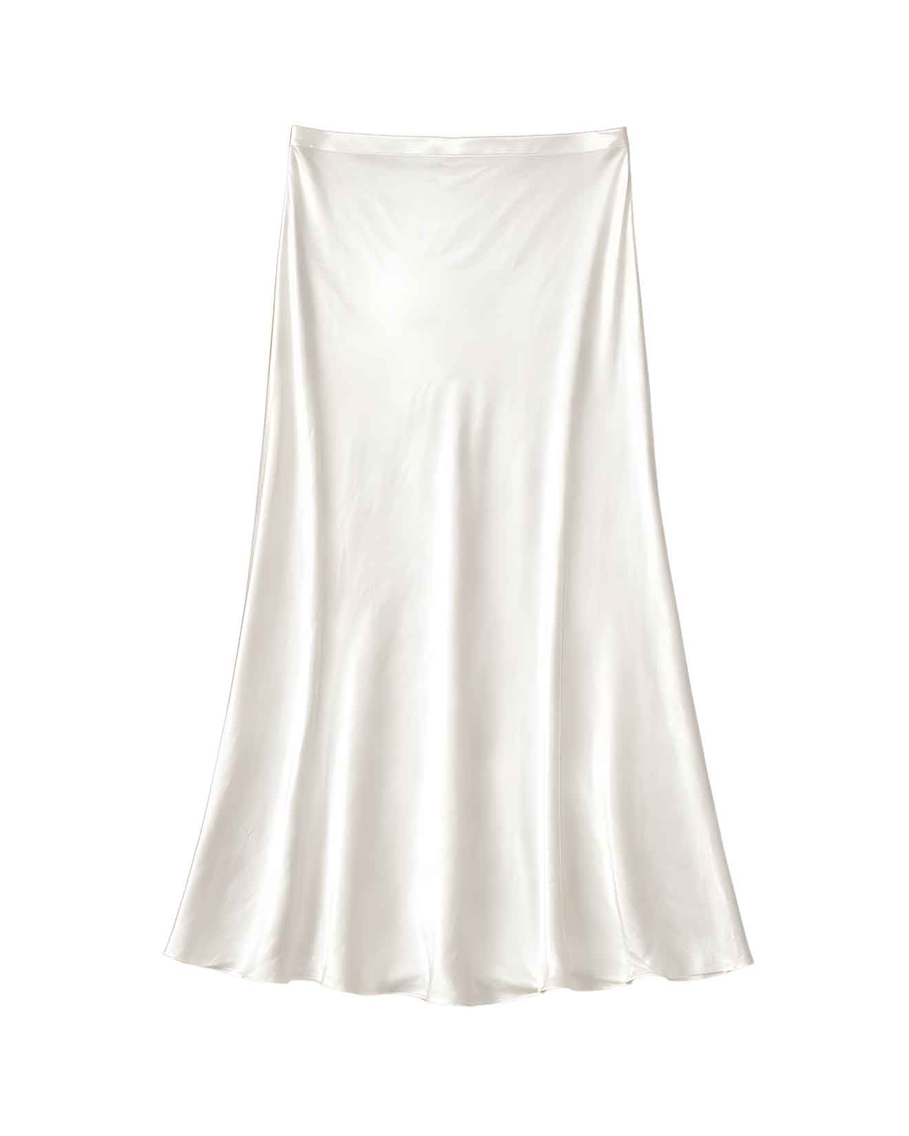 langer Rock in Creme