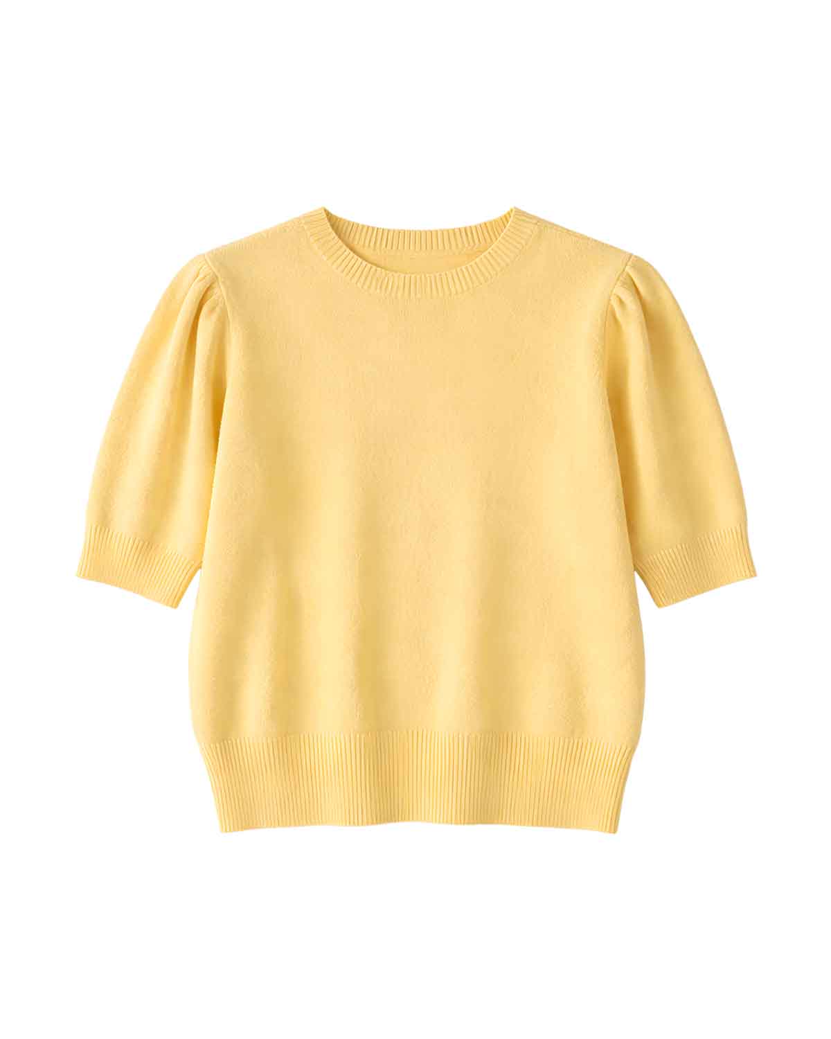 Gelber Pullover