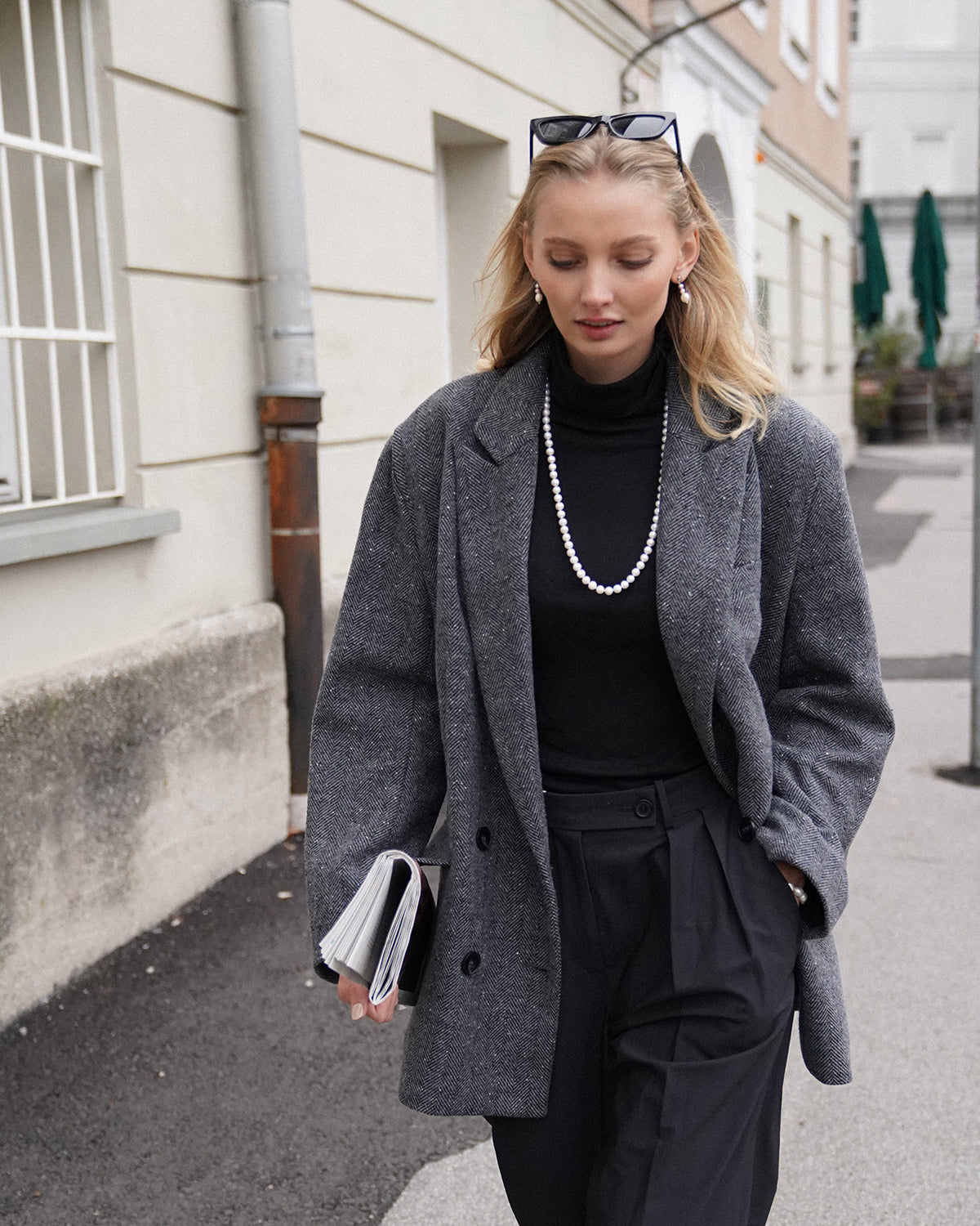 Carrie Bradshaw- lange Perlenkette