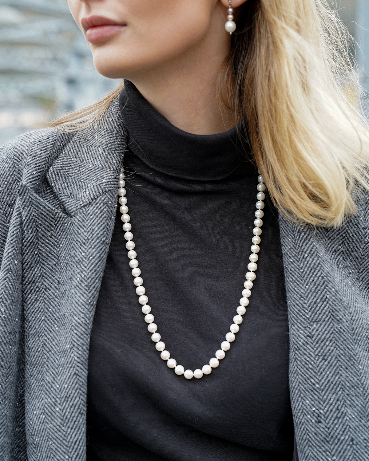 Carrie Bradshaw- lange Perlenkette