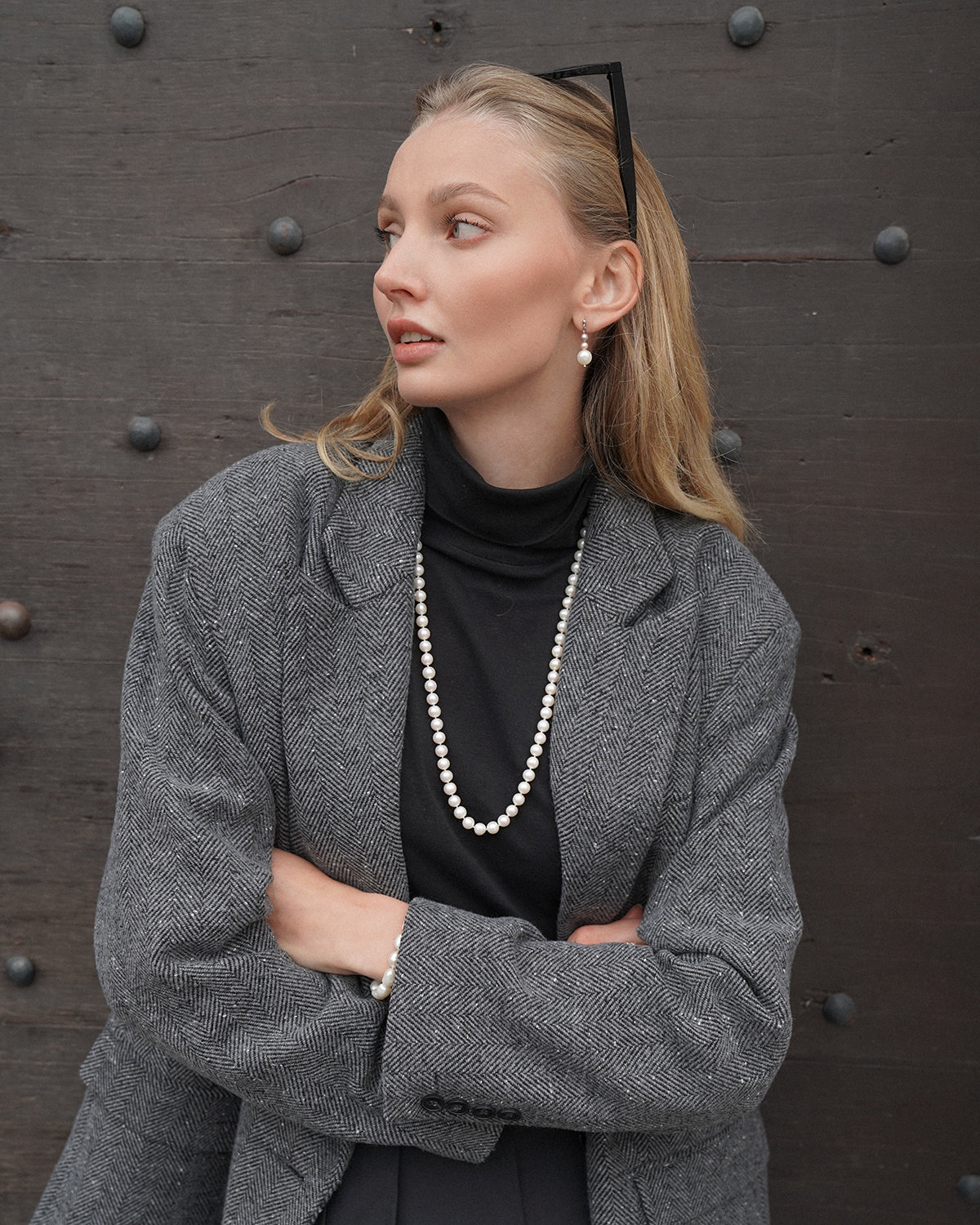 Carrie Bradshaw- lange Perlenkette