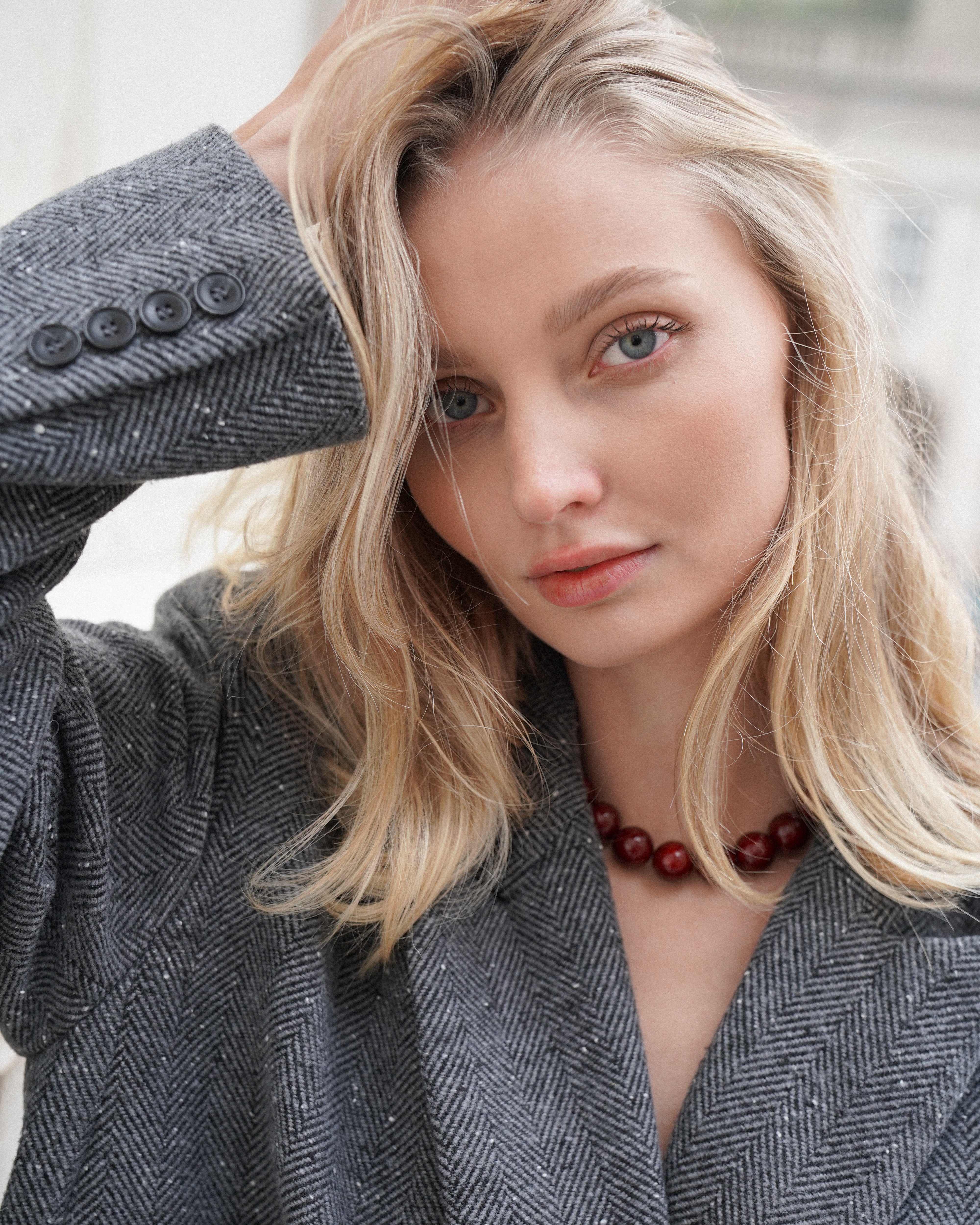 Ruby Red Perlenkette