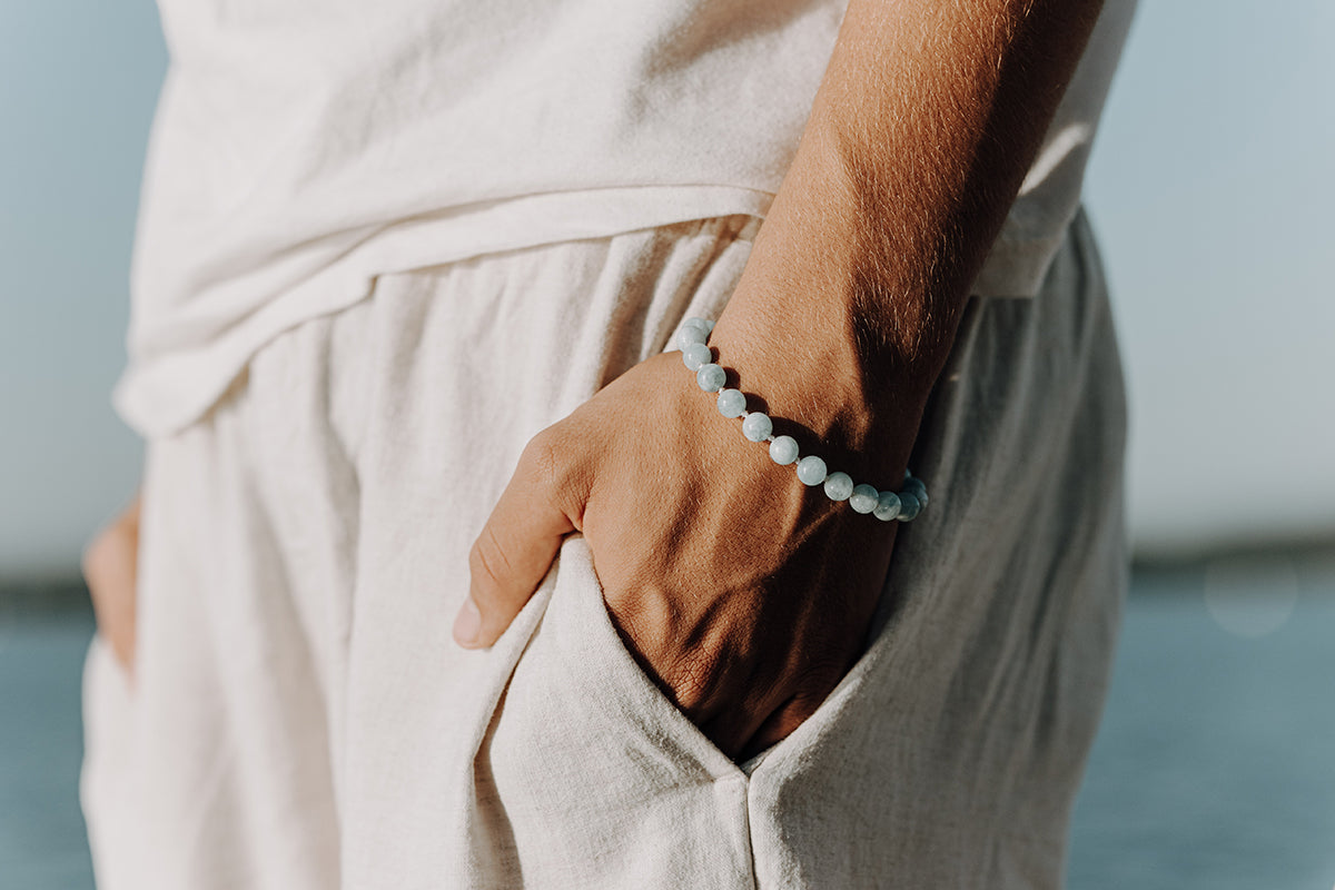 Ocean-Blue Armband