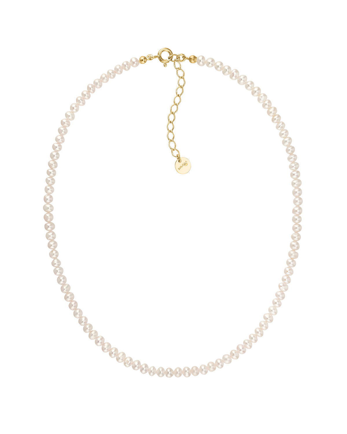 White Lace Pearl Choker