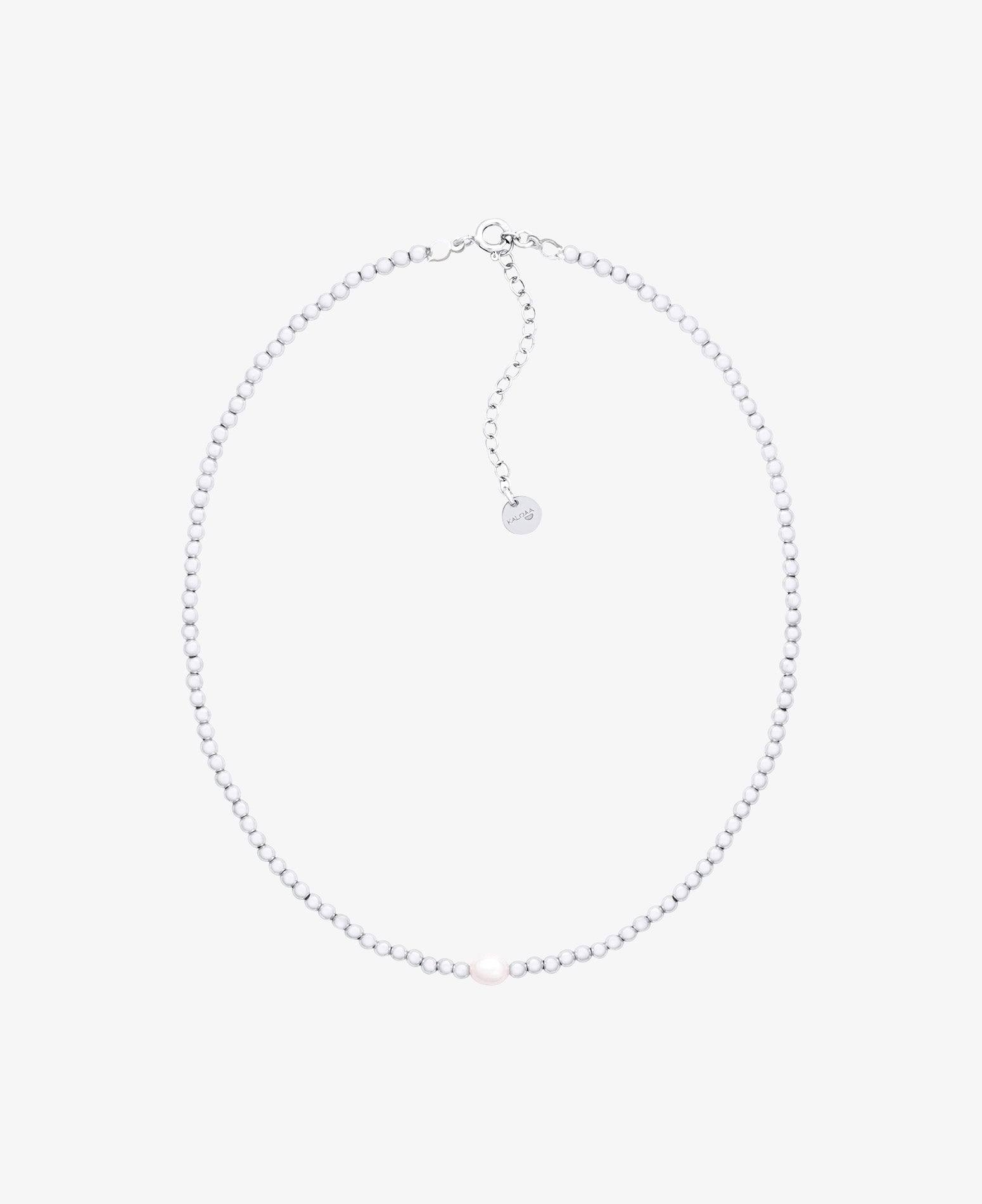 Monte Carlo Silberperlen Choker