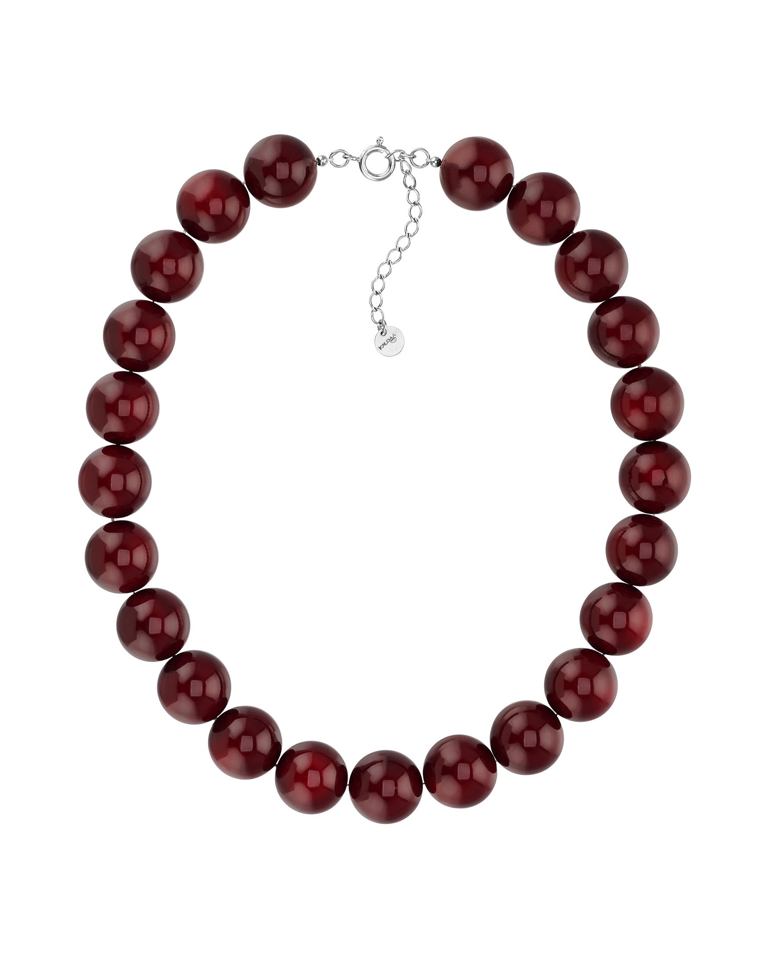 Ruby Red Perlenkette