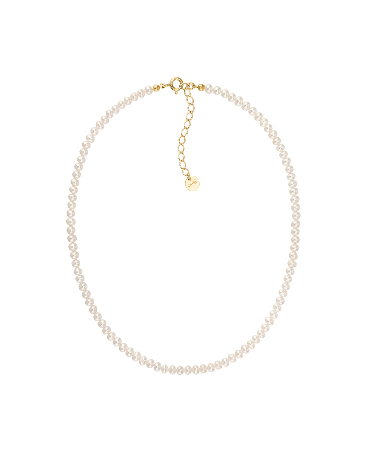 White Lace Pearl Choker